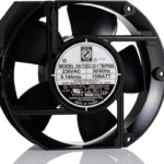 8030968713 Axial Fan, 230 V ac, AC Operation, 220cfm, 15W, 0.14A Max, 172 x 150 x 51mm Hirschmann