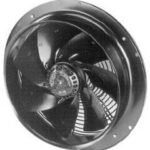 8006313392 W2E300-CP02-71, AC Fans AC Axial Fan, 397x397x80mm, 230VAC, 2200CFM, 350W, 76dBA, Ball, IP44 Hirschmann