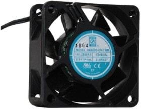 8030968715 Axial Fan, 90 → 265 V ac, AC Operation, 19.1cfm, 2.2W, 0.33 ± 0.08A Max, 60 x 60 x 25mm () Hirschmann
