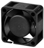 8006126743 HA40201V4-1000U-A99, Fan Tubeaxial 12VDC Square - 40mm L x 40mm H Vapo-Bearing™ 5.5 CFM (0.154m³/min) 2 Wire Leads Hirschmann — изображение 4