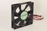 8031038429 EC8015H12S, (80*80*15 12V), Вентилятор 12В, 80х80х15мм, подшипник скольжения, 3000 об/мин Hirschmann — изображение 3