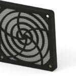 8030976859 2430087-1, Fan Filter for 92mm Fans, ABS Frame, 82 x 97mm Hirschmann
