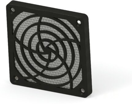 8030976859 2430087-1, Fan Filter for 92mm Fans, ABS Frame, 82 x 97mm Hirschmann