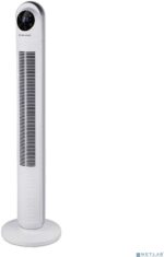 8045434393 Вентилятор BRAYER BR4956, эл.упр.,пульт ДУ,вращение,мощ-ть 60Вт, LED дисплей,3 скор.Таймер Hirschmann