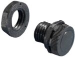 8030982313 2459500, SZ Series RAL 9005 M12 Pressure Relief Vent, For Use With Enclosure Hirschmann