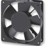 8026483761 MCSP103AT 1122LBL.GN, AC Axial Fan, 115V, Square, 120 mm, 25 mm, Ball Bearing, 54 CFM Hirschmann