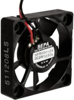 8026765215 DC axial fan, 12 V, 40 x 40 x 10 mm, 11.1 m³/h, 21 dB, ball bearing, SEPA MFB40H12 Hirschmann — изображение 2