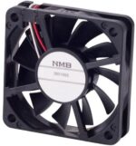 8006159569 06015SS-12N-AT-00, Fan Tubeaxial 12VDC Square - 60mm L x 60mm H Sleeve 22.6 CFM (0.633m³/min) 3 Wire Leads Hirschmann