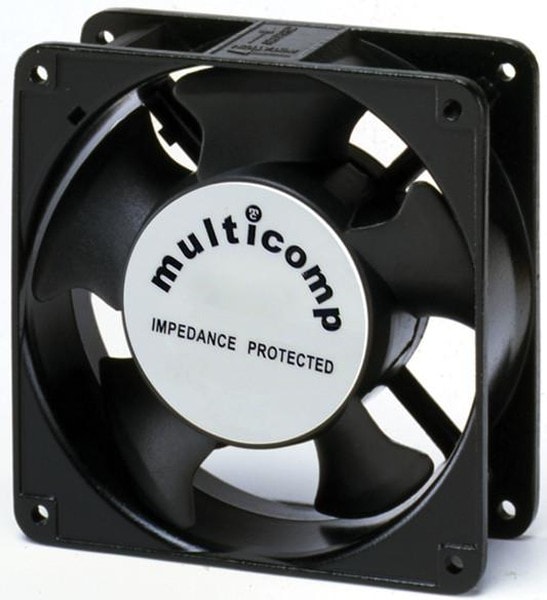 doc044981809 8714289654 MC19680, AC Axial Fan, 115V, Square, 120 mm, 38.5 mm, Precision Ball Bearing, 107 CFM Hirschmann — изображение 1