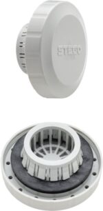 8030996164 28400.0-00, D284 Series M40 Pressure Relief Vent, 60 mm Dia., 37mm H, 60mm W, For Use With Enclosure Hirschmann