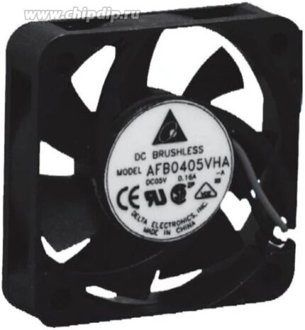 8019879601 Осевой вентилятор Delta Electronics AFB0412VHB-7J21 DC12V 0.24A 3pin 40x15 Hirschmann