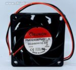 8005941320 PMD2406PMB1-A.(2).GN, Fan Tubeaxial 24VDC Square - 60mm L x 60mm H Ball 56.5 CFM (1.58m³/min) 2 Wire Leads Hirschmann — изображение 3