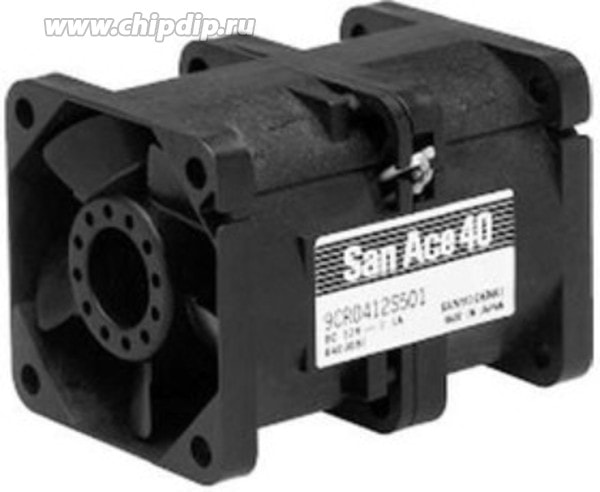 doc045044818 8018972104 Вентилятор Sanyo Denki San Ace 9CR0412S501 DC12V 1.1A 40x56 3pin () Hirschmann — изображение 1