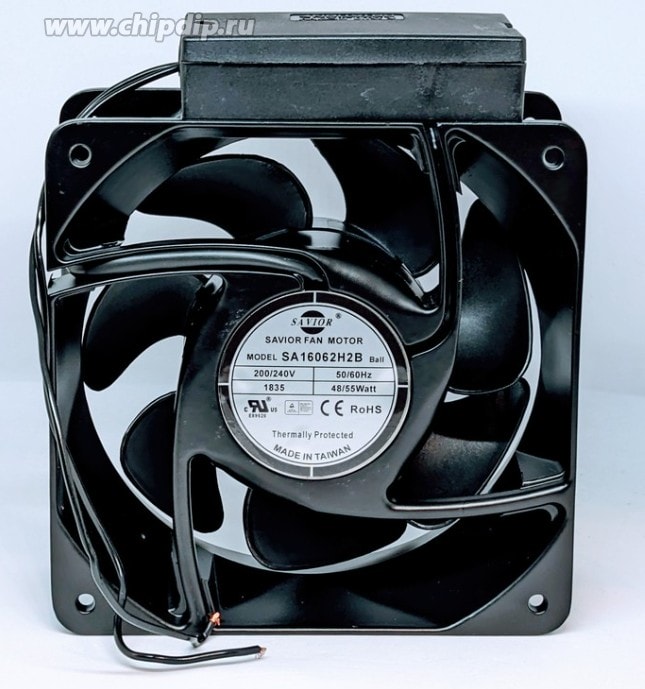 doc045045631 8018973163 Вентилятор SAVIOR SA16062H2B 220V AC 0.2A 42W 160X62 2pin Hirschmann — изображение 1