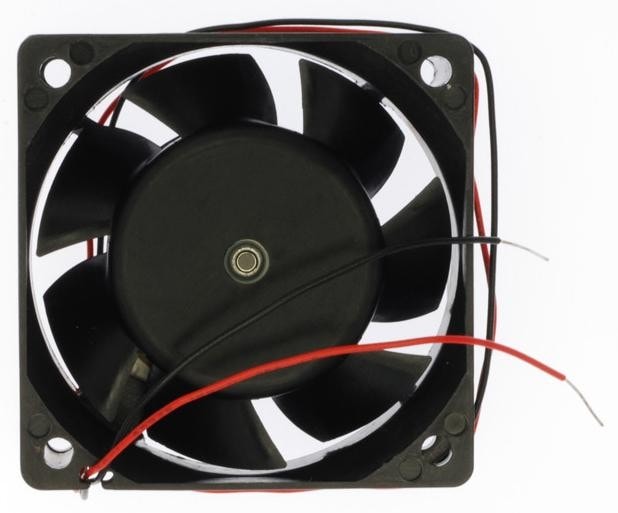 doc045053901 8353068877 MC36270, DC Axial Fan, 12 V, Square, 92 mm, 25 mm, Ball Bearing, 51.5 CFM Hirschmann — изображение 1