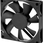 8031038429 EC8015H12S, (80*80*15 12V), Вентилятор 12В, 80х80х15мм, подшипник скольжения, 3000 об/мин Hirschmann