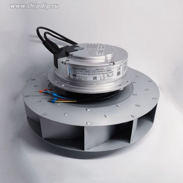 8009628147 Вентилятор Ebmpapst R3G280-AF35-71 230v Hirschmann — изображение 2