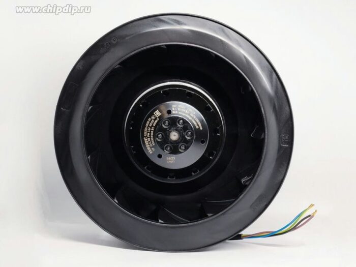 8017209838 Вентилятор Ebmpapst R2E220-AB06-05 230V 50/60Hz 0.38/0.51A 85/115W 4pin Hirschmann — изображение 4