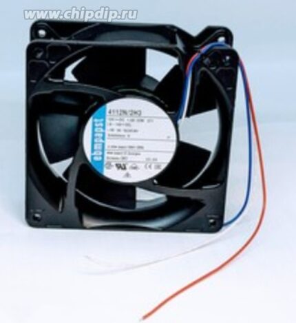 8021384014 Вентилятор Ebmpapst 4112N/2H3 12V DC 1.8A 22W 120x38 3pin () Hirschmann
