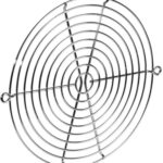 8173745816 FG172, Fan Finger Guard, Grille, Steel - Wire Form, 172mm Axial Fans, 162 mm, Chrome, FG Hirschmann