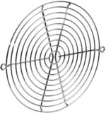 8173745816 FG172, Fan Finger Guard, Grille, Steel - Wire Form, 172mm Axial Fans, 162 mm, Chrome, FG Hirschmann