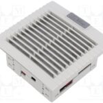 8029453424 I-ALFAATV1124-000, Fan: DC; axial; 24VDC; 26m3/h; 35dBA; ball bearing; IP54; RAL 7035 Hirschmann