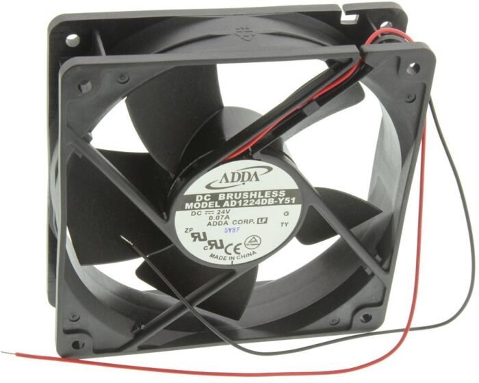 8200354781 AD1224DB-Y51, AXIAL FAN, 120MM, 24VDC, 59.461CFM, 26.9DBA Hirschmann — изображение 2