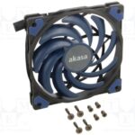 8025813295 AK-FN122-BL, Fan: DC; axial; 12VDC; 120x120x15mm; 31.5dBA; HDB; 700?2000rpm; slim Hirschmann