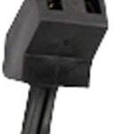 8005800425 C45-2DC-24P, Fan Power Cord Fan Terminal Receptacle 45° (2) 24.0" (609.6mm) NEMA 1-15 Plug Hirschmann