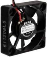 8026523107 DC axial fan, 24 V, 40 x 40 x 10 mm, 11.3 m³/h, 24 dB, ball bearing, SEPA MFB40H24 Hirschmann — изображение 2