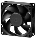 8004788902 MF80251V3-1000U-A99, DC Fans Axial Fan, 80x80x25mm, 12VDC, 33CFM, 0.11"H2O, Vapo, Wire, Auto Restart Hirschmann — изображение 2