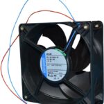 8445130055 612F-F00, DC Axial Fan, 12 V, Square, 60 mm, 15 mm, Sleeve Bearing, 17.1 CFM Hirschmann