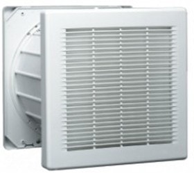 8031449985 Square Wall Mounted, Window Mounted Extractor Fan, 266L/s, 60dB, External 2 Speed Reversible On/Off Control () Hirschmann