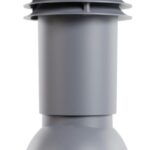 8026747798 Труба вентиляционная, для металлочерепицы, d-150мм, утепленная, серый графит (RAL 7024) 07.506.02.02.07.100.7024 Hirschmann