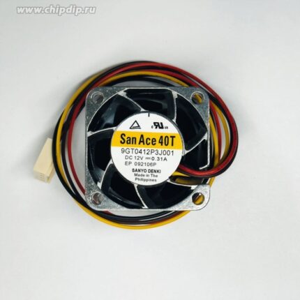 8031962916 Вентилятор Sanyo Denki San Ace 40T 9GT0412P3J001 12V DC 0.31A 40X28 4pin Hirschmann