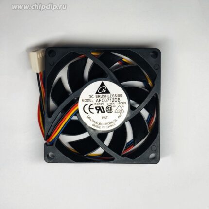 8010229633 Вентилятор Delta AFC0712DB-5DES DC 12V 0,45A 4pin Hirschmann