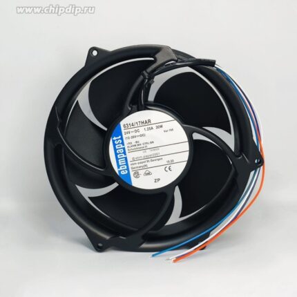 8035598271 Вентилятор Ebmpapst 6314/17HAR 24v 1.25A 30W 170x50 4pin () Hirschmann
