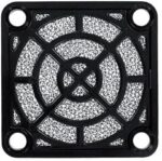 8005880222 09150-F/45, 40mm Sq Fan Filter Guard Assembly Plastic 3 Rings Hirschmann — изображение 2