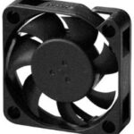 8033862068 HA40101V4-1000U-A99, Fan Tubeaxial 12VDC Square - 40mm L x 40mm H Vapo-Bearing™ 5.4 CFM (0.151m³/min) 2 Wire Leads Hirschmann