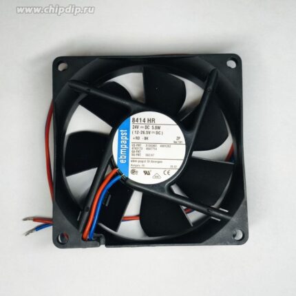 8015506657 Вентилятор Ebmpapst 8414HR 24V 5,8W 80x25 2pin () Hirschmann