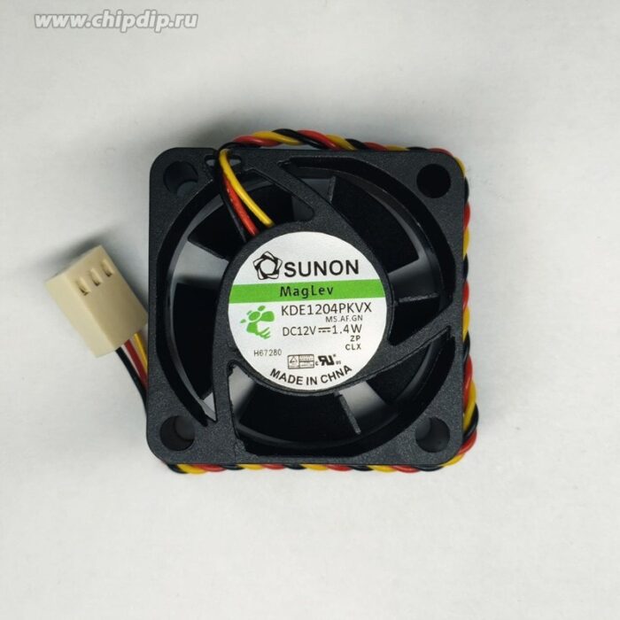 8007682862 Вентилятор Sunon KDE1204PKVX 12V DC 1.6W 40X20 2pin Hirschmann — изображение 2