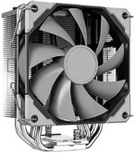 8028126840 Кулер Cooler ID-Cooling SE-214-XT BASIC черный/серебристый 120мм алюминий+медь 1800rpm 27db 4-pin 180W 150мм Hirschmann — изображение 2