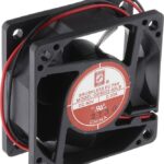 8009695539 Axial Fan, 60 V dc, DC Operation, 26cfm, 12W, 200mA Max, 60 x 60 x 25mm Hirschmann