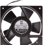 8009657846 Axial Fan, 230 V ac, AC Operation, 127.4m³/h, 14W, 70mA Max, 120 x 120 x 25mm Hirschmann
