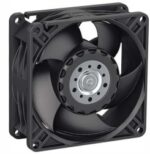 8026535256 DC axial fan, 12 V, 80 x 80 x 32 mm, 70 m³/h, 39 dB, ball bearing, ebm-papst 8312 NHL Hirschmann — изображение 2