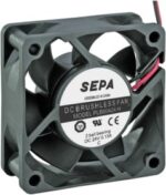 8026537745 DC axial fan, 24 V, 60 x 60 x 25 mm, 36.7 m³/h, 36 dB, ball bearing, SEPA PLB60A24SE16A Hirschmann — изображение 2