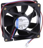 8009104099 8412NG-RS0, 8400 N Series Axial Fan, 12 V dc, DC Operation, 69m³/h, 2W, 80 x 80 x 25mm Hirschmann