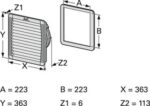 8026539303 Exit filter, (L x W) 177 x 177 mm, PFA40.000 Hirschmann — изображение 2