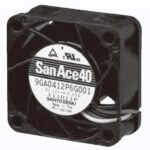 8007887723 109P0424F601, DC Fans DC Axial Fan, 40x40x20mm, 24VDC, Tachometer Hirschmann