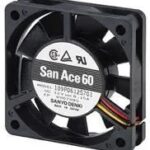 8006206628 109P0624H6D01, DC Fans DC Axial Fan, 60x60x20mm, 24VDC, Locked Rotor Sensor Hirschmann